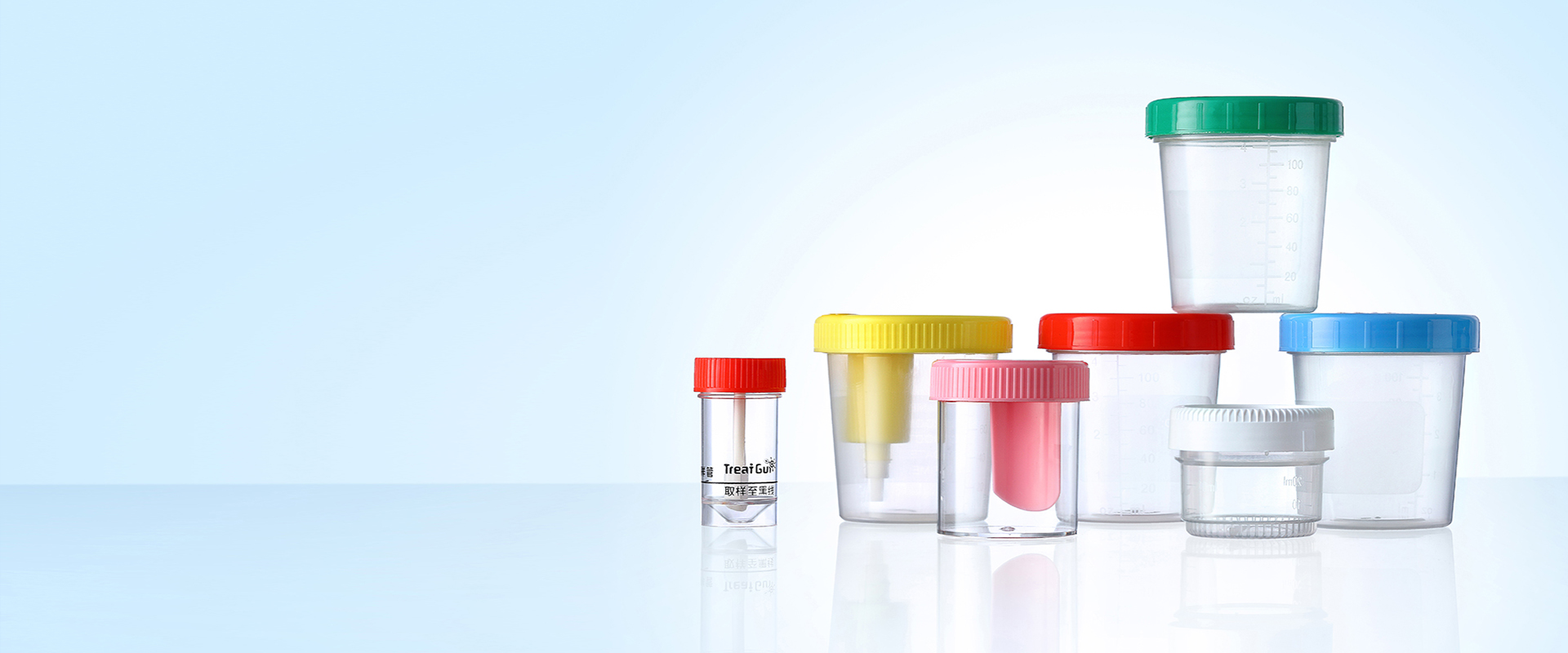 Specimen Collection Containers Sterile Urine Sample Bottles Cups OEM  Manufacturer