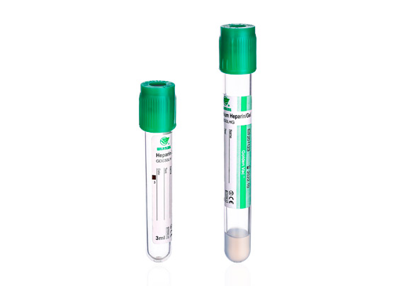 heparin tube separator gel
