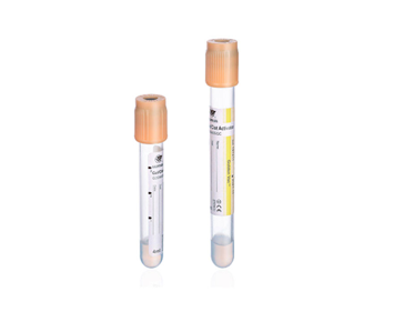 What is serum separation tubes with gold/yellow top?