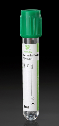 green top lithium heparin tube